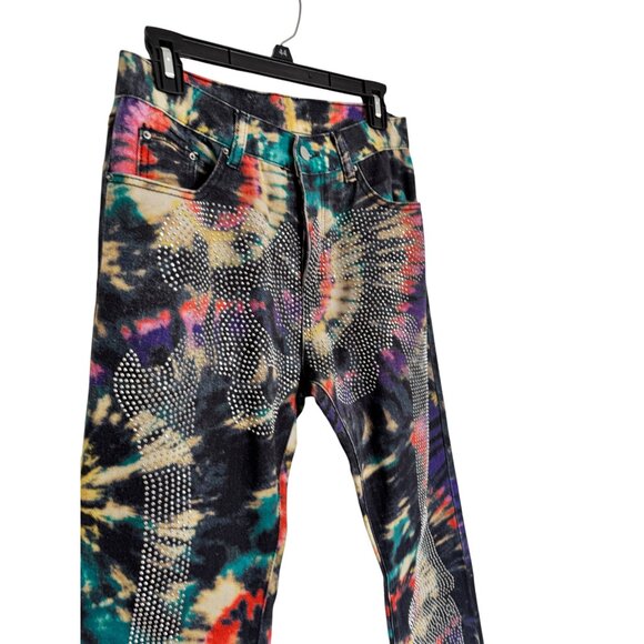 MNML Multicolor Tie-Dye Straight Jeans - Picture 7 of 16
